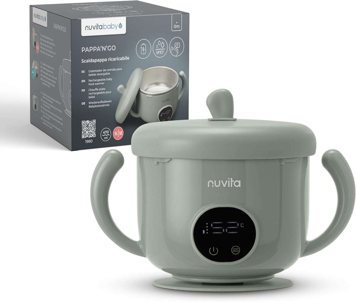 Nuvita Pappa'n'Go Scaldapappa Portatile
