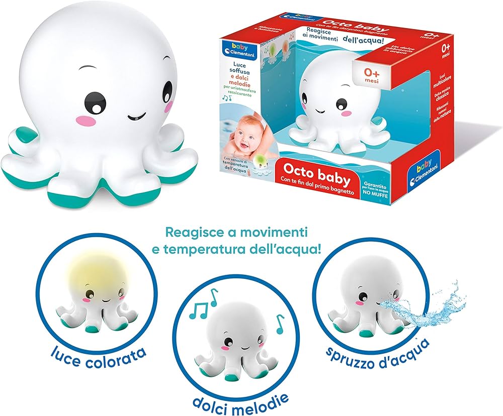 Octo Baby polipetto musicale Clementoni