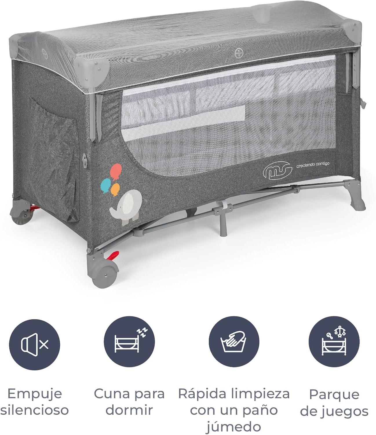 Lettino da Campeggio Ennis Completo MS doppia altezza