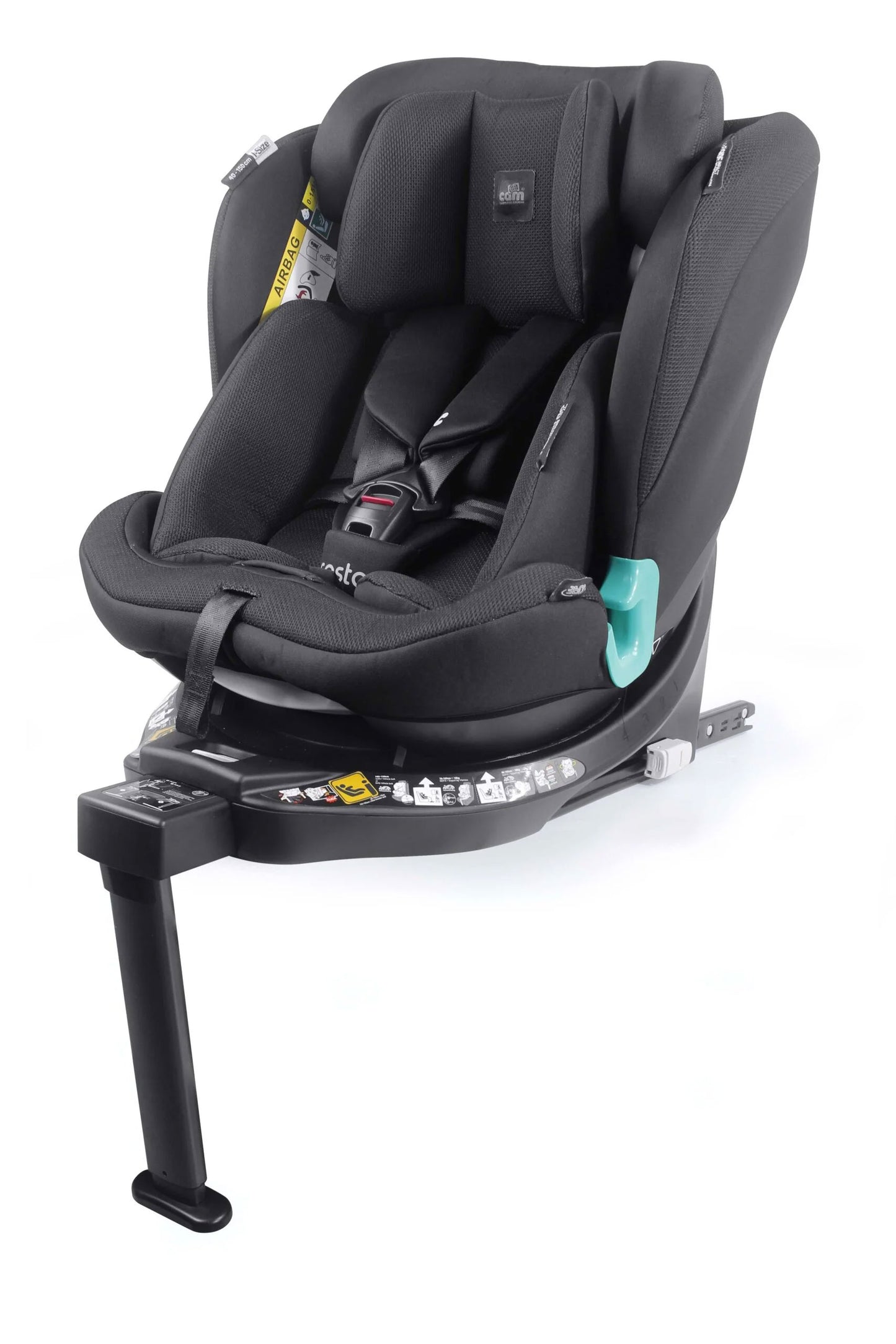 Sedia Auto Cam Sosta EVO I-Size Girevole 360 gradi
