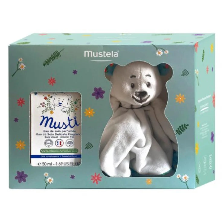 Cofanetto colonia Mustela + Doudou in regalo