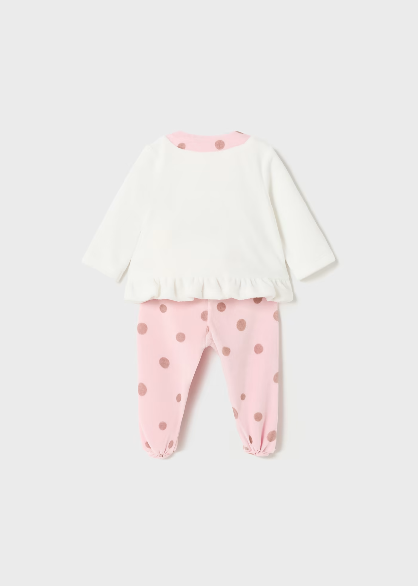 Maglia + Ghettina Orsetto Rosa Baby Mayoral