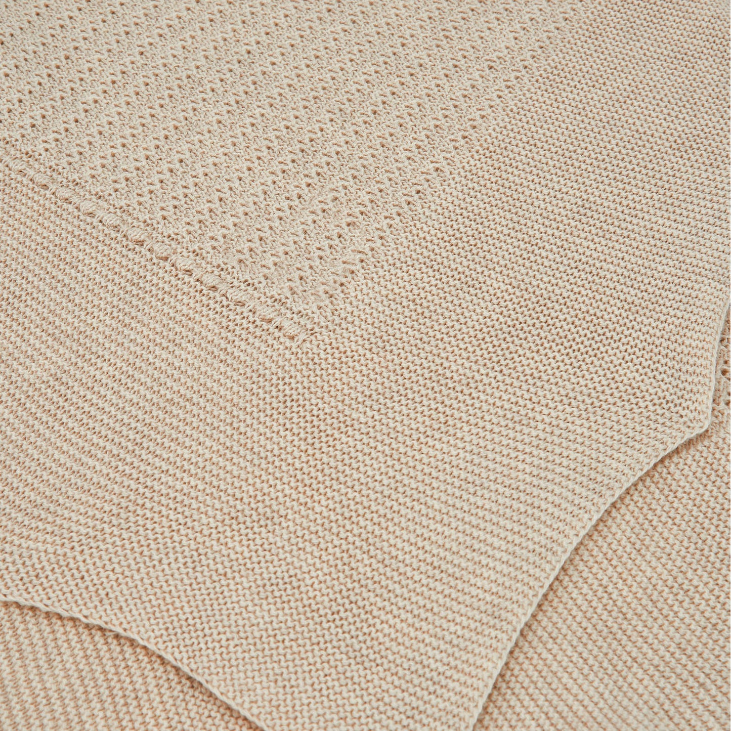 Copertina in cotone cashmere "BALLET" Sabbia