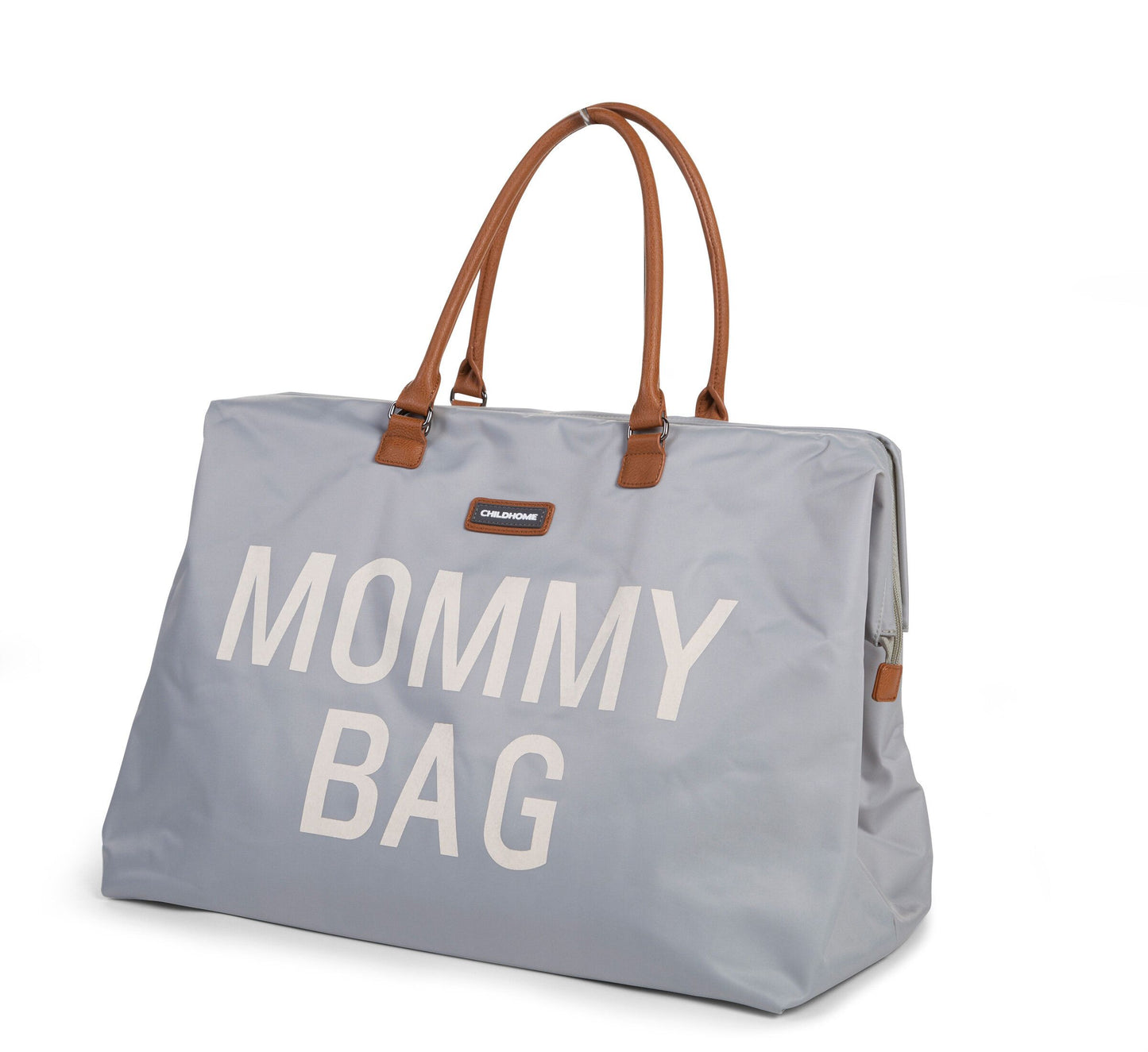 Borsa Mommy Bag Grigio e Bianco