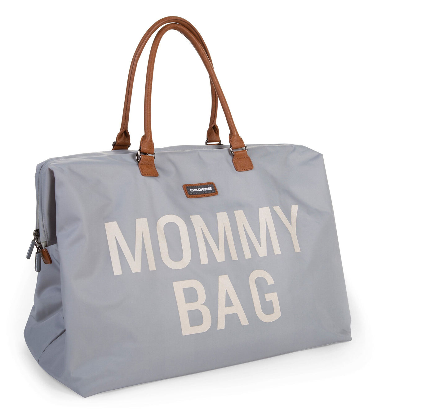 Borsa Mommy Bag Grigio e Bianco