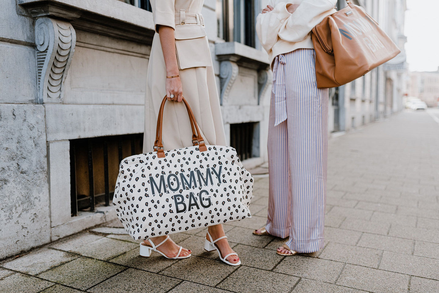 Borsa Mommy Bag Leopardato