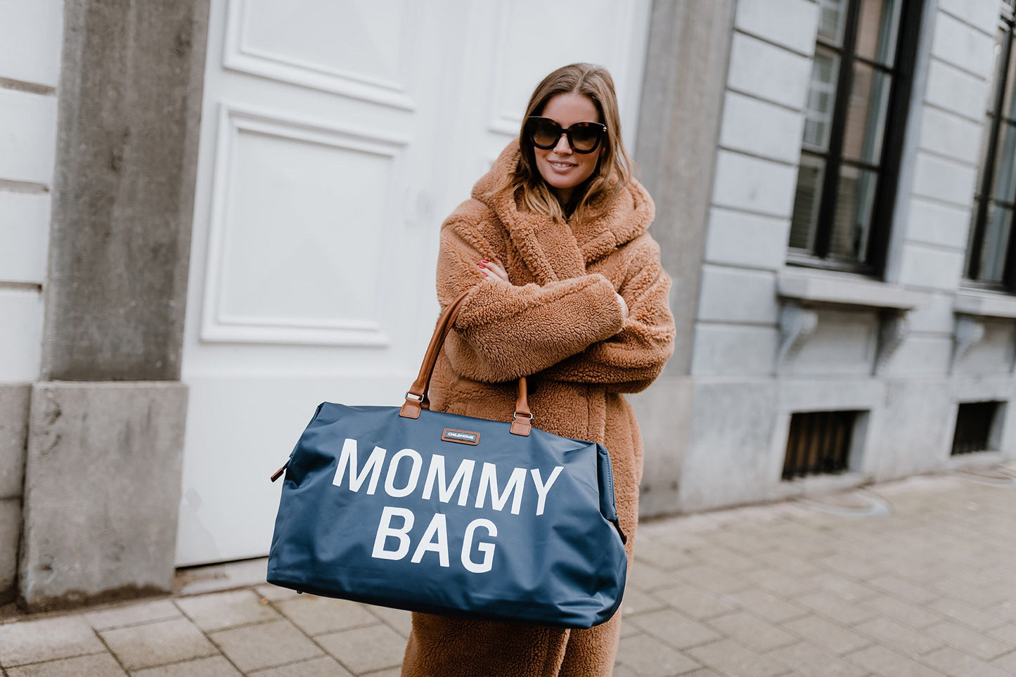 Borsa Mommy Bag Blu