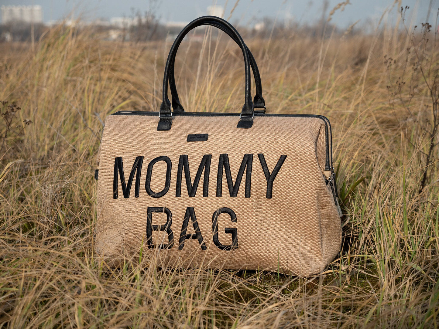 Borsa Mommy Bag Rafia