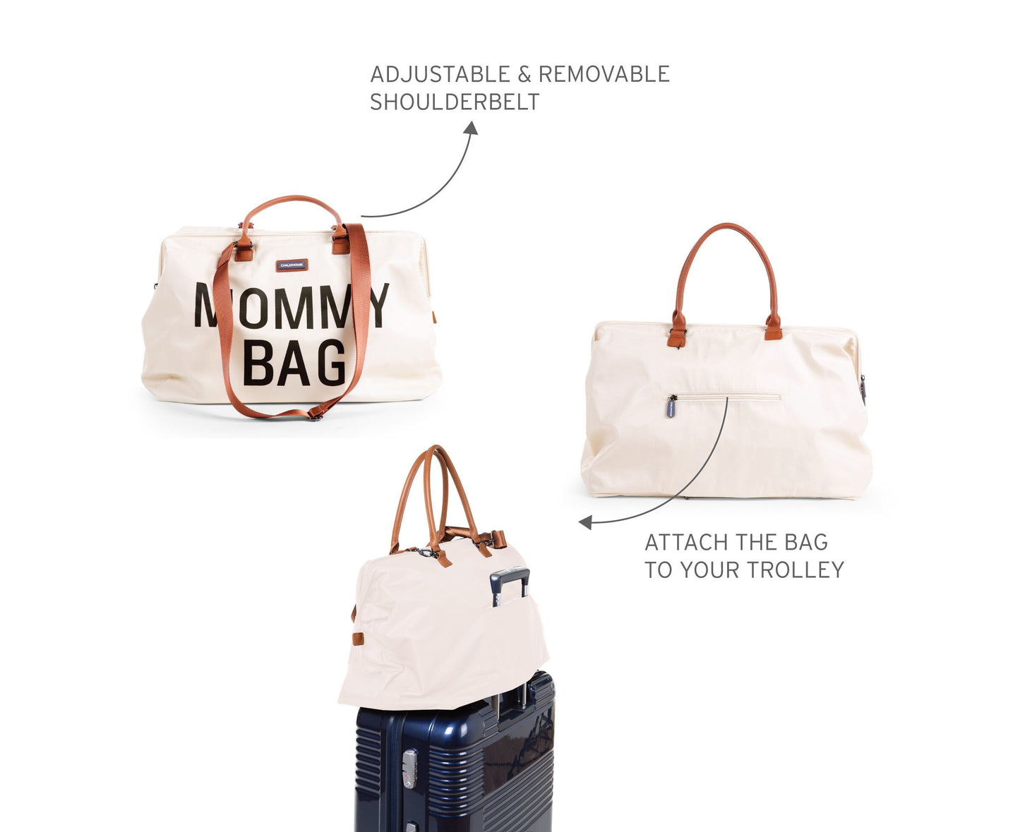 Borsa Mommy Bag Avorio