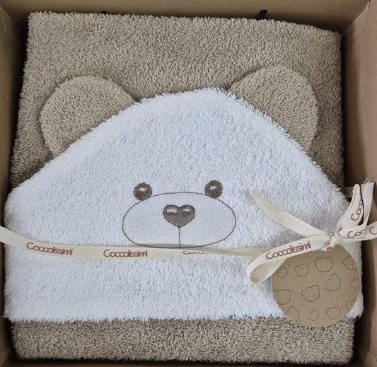 Accappatoio Coccolissimi Teddy Moka