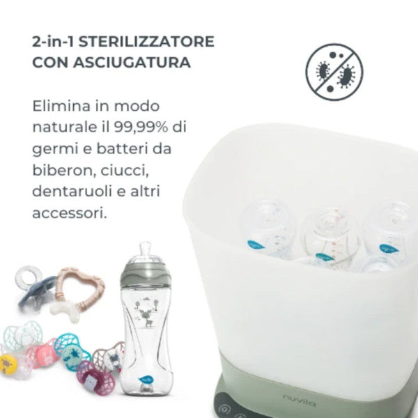 Sterilizzatore con Asciugatura NUVITA SteriDry 2in1
