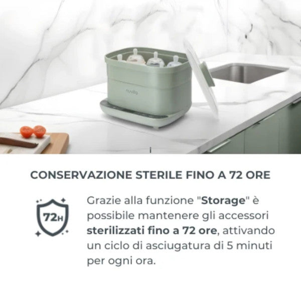 Sterilizzatore con Asciugatura NUVITA SteriDry 2in1