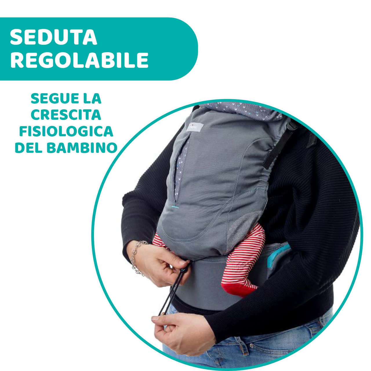 Marsupio Chicco MYAMAKI FIT fino a 15Kg