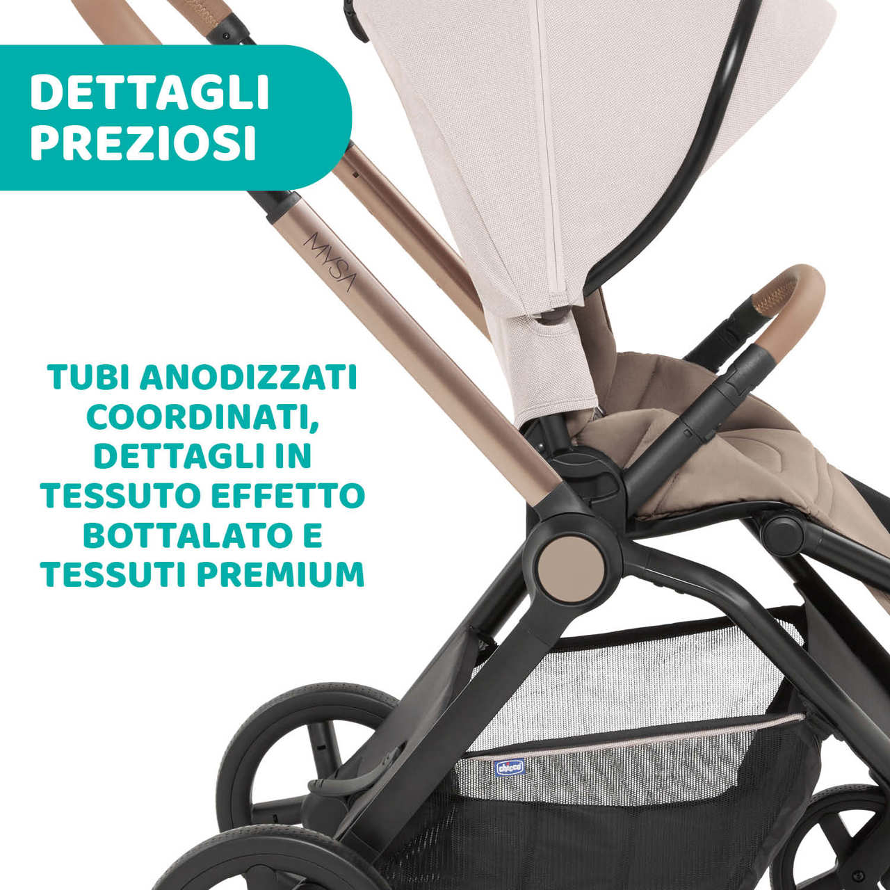 Trio Chicco Mysa + Dispositivo Sicurezza In Regalo