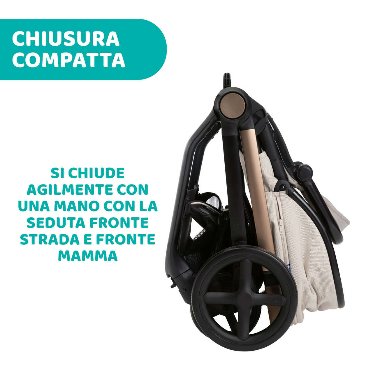 Trio Chicco Mysa + Dispositivo Sicurezza In Regalo
