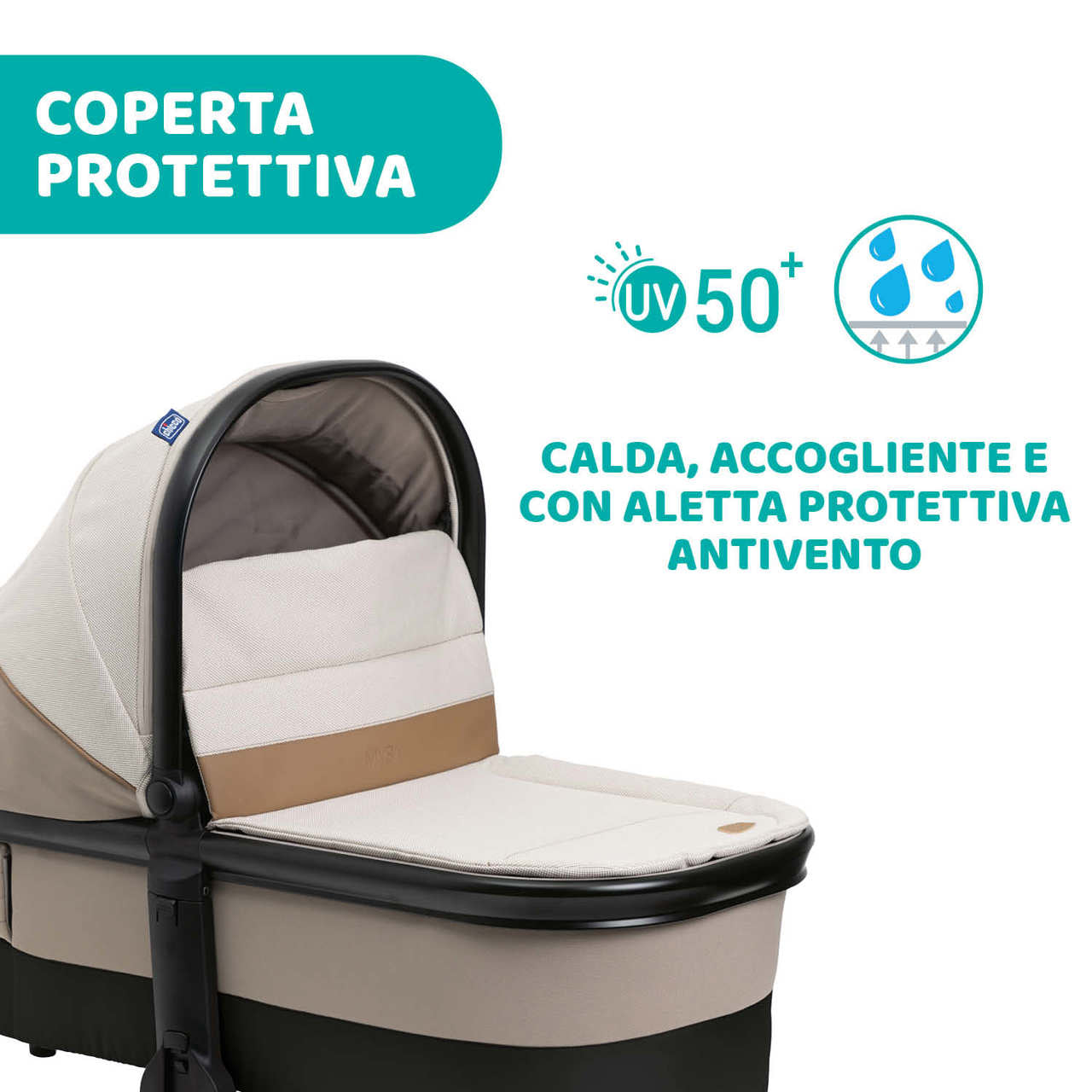 Trio Chicco Mysa + Dispositivo Sicurezza In Regalo