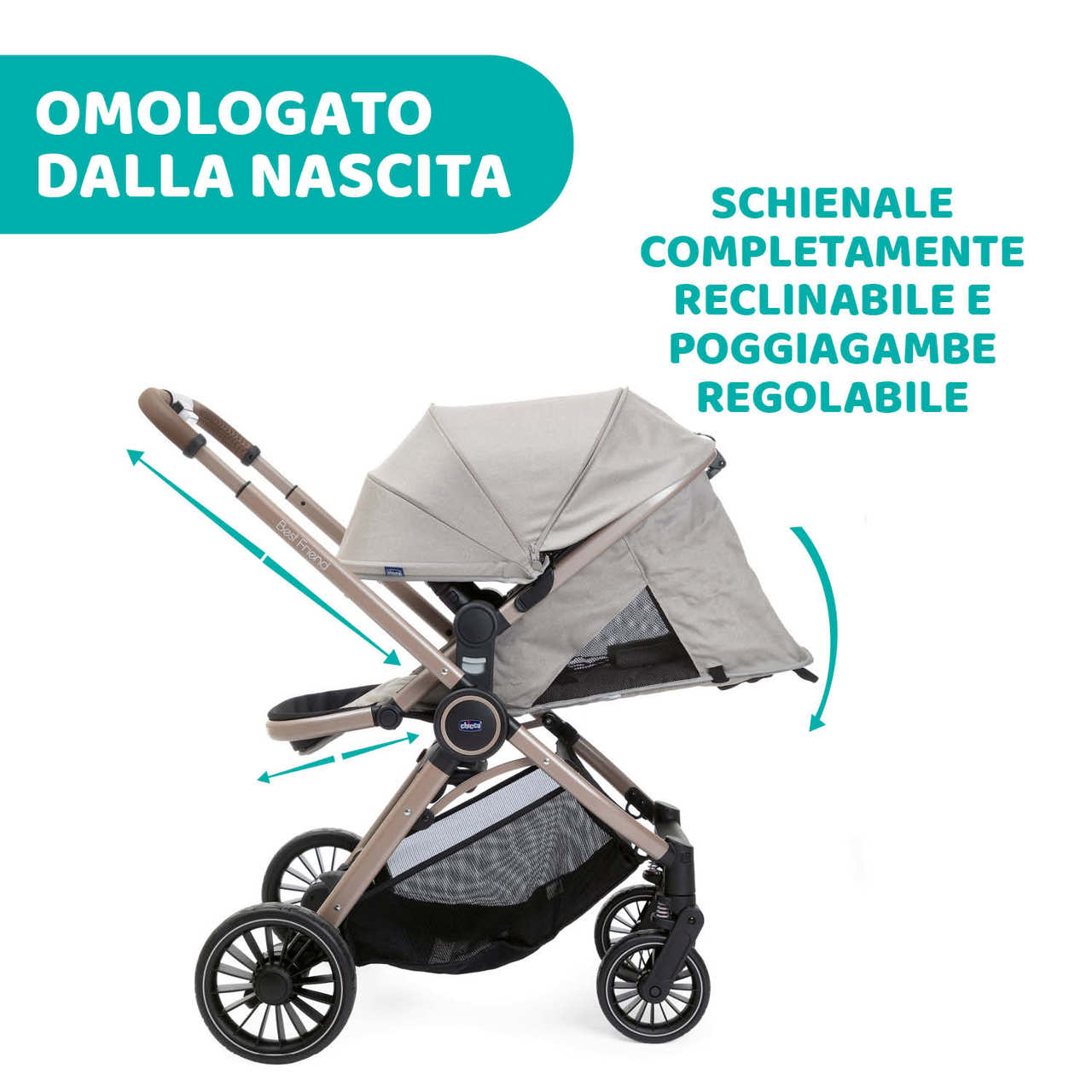 Trio Chicco Best Friend Pro Light