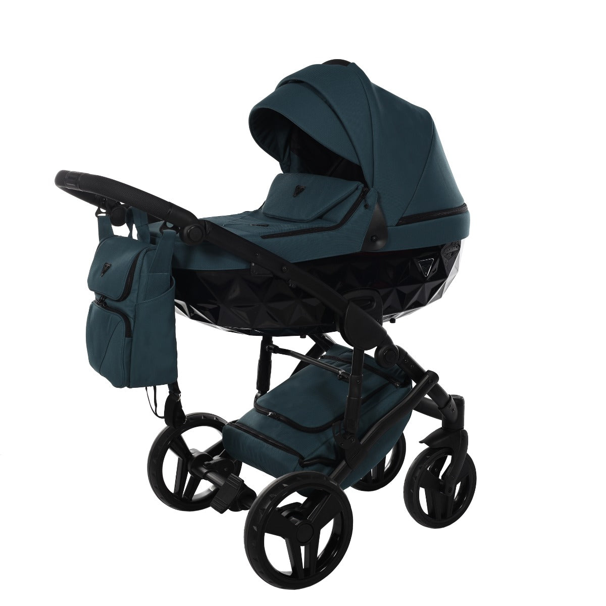 Junama Diamond Basic V2 3 in 1 Nero/Telaio Nero