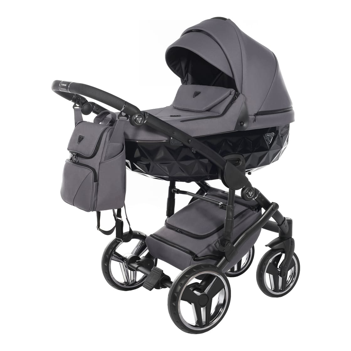 Junama Diamond Basic V2 3 in 1 Nero/Telaio Nero