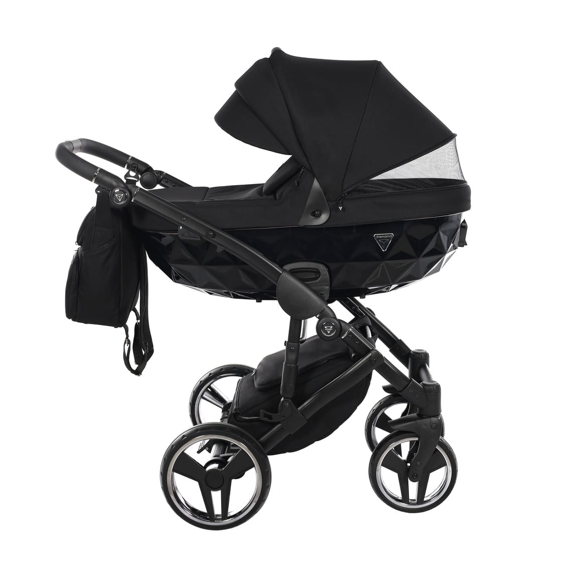 Junama Diamond Basic V2 3 in 1 Nero/Telaio Nero