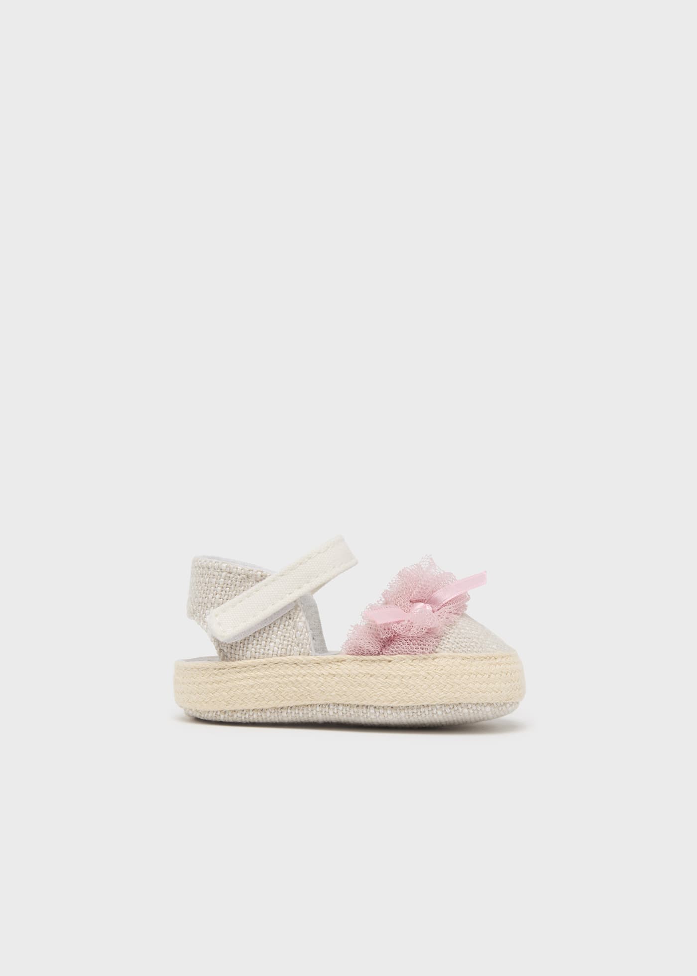 Espadrillas con volant neonata 09634