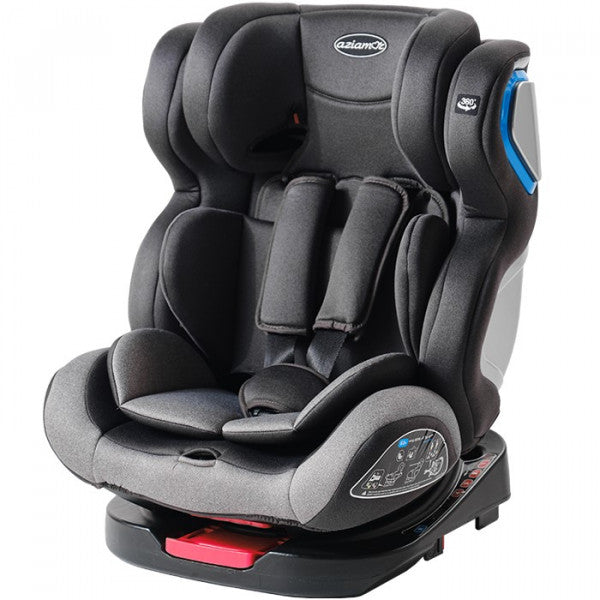 Aziamor Seggiolino Auto Clark Gruppo 0+/1/2/3 36 Kg Isofix 360°