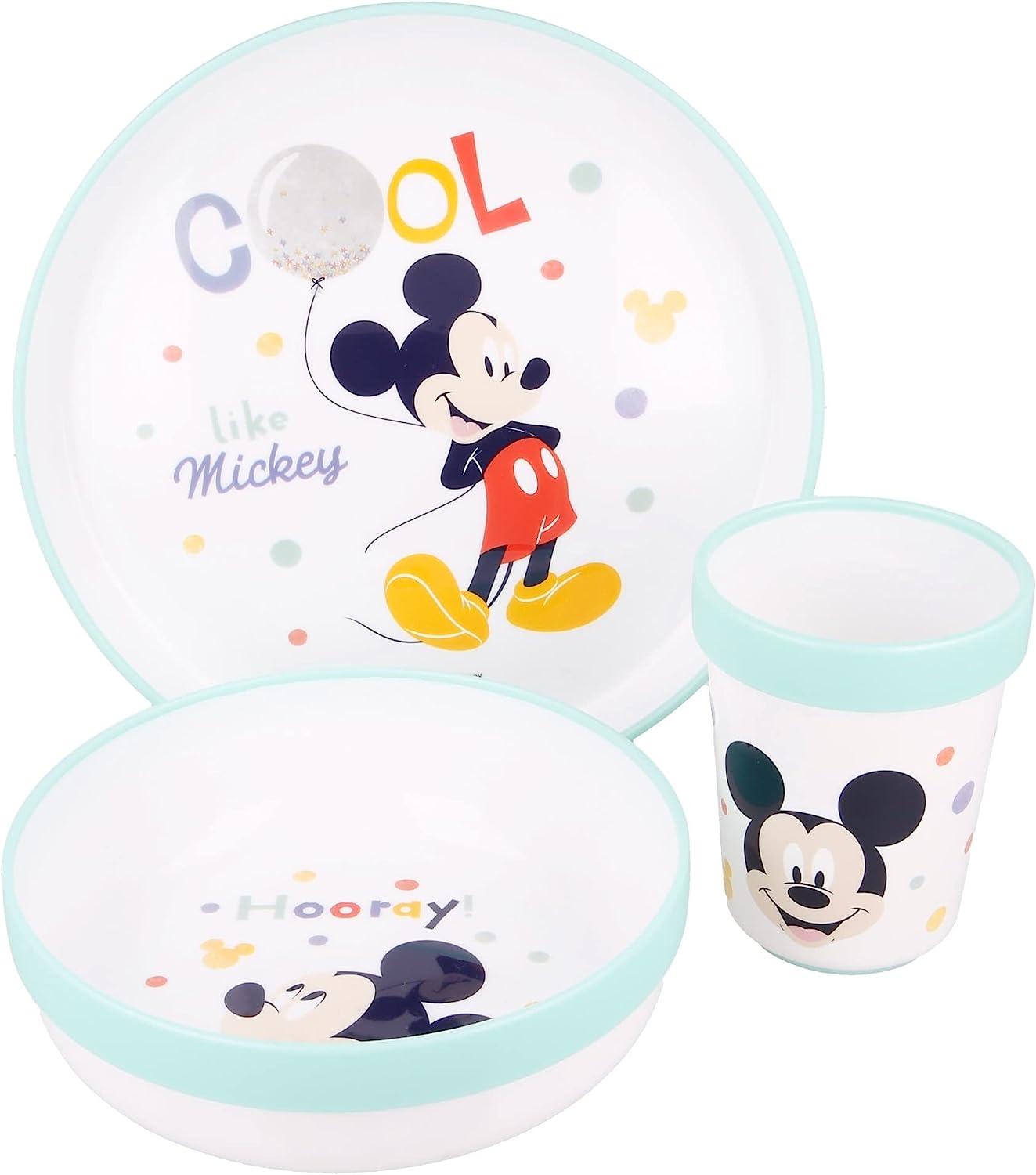 Set Pappa Mickey 3 Pezzi Disney 10m+