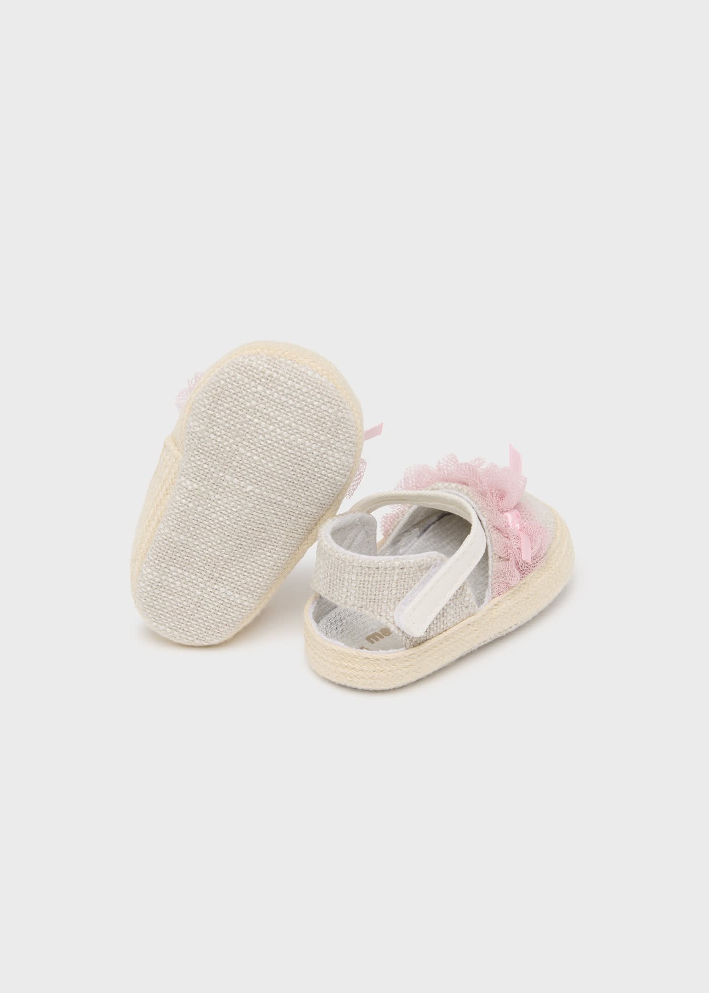 Espadrillas con volant neonata 09634