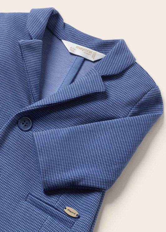 Giacca modello americana in cotone neonato 01402