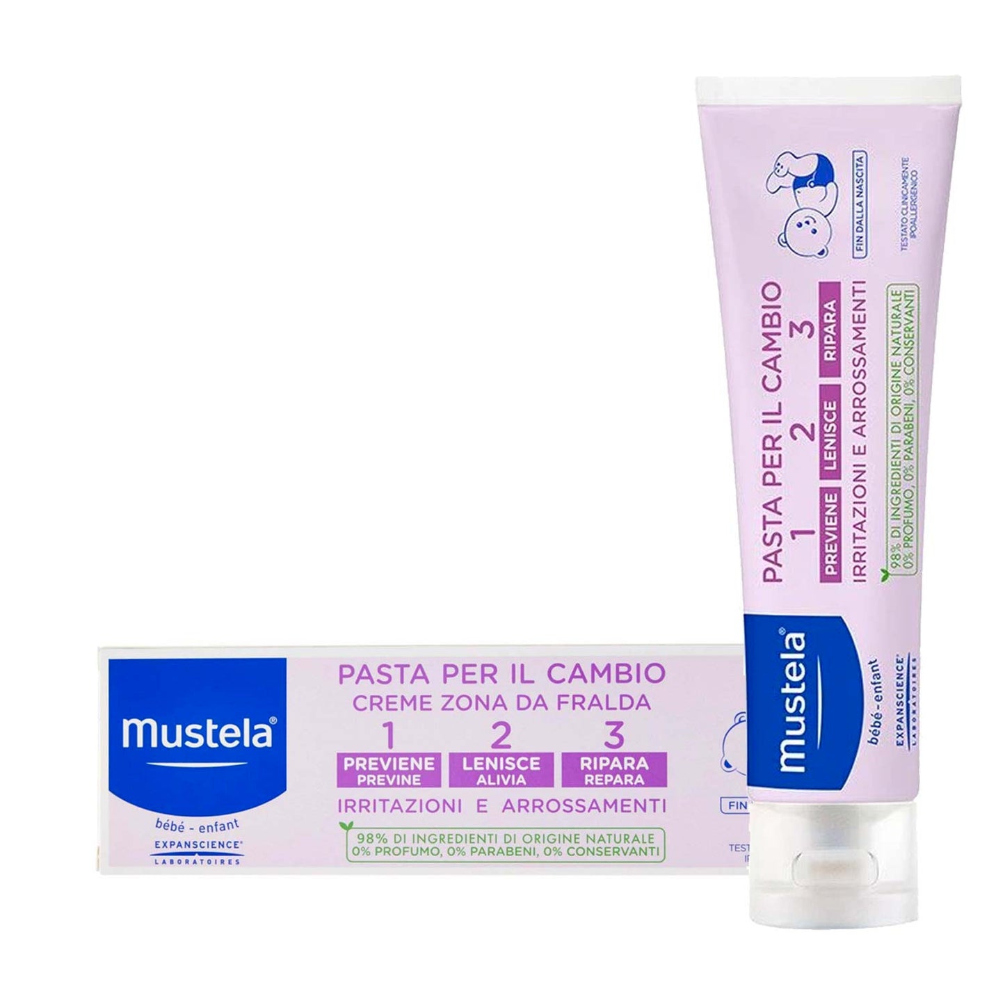 Mustela Pasta Cambio Pannolino 1 2 3