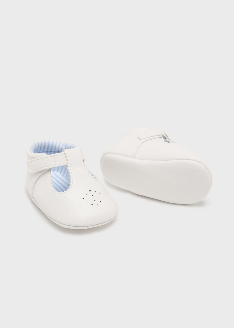 Scarpine con velcro neonato 09621